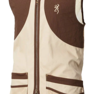 Browning Gilet Da Tiro Al Piattello Shooting Vest - Antracite, Taglia L, Senza Maniche Con Cerniera