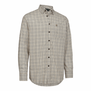 Deerhunter Gavin Shirt Beige Check Size 43/44