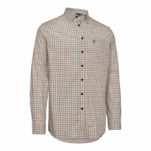 Deerhunter Gavin Shirt Orange Check Size 43/44