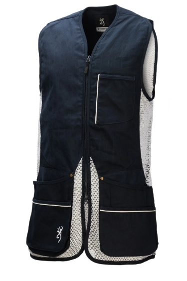 Browning Sport Shooter Vest Navy Sz 2XL